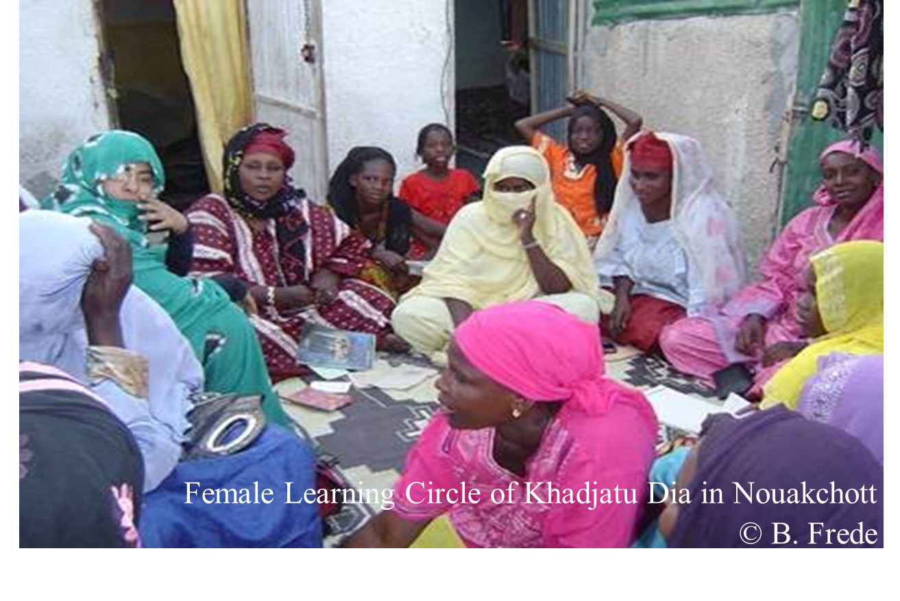 Female Learning Circle of Khadjatu Dia in Nouakchott
