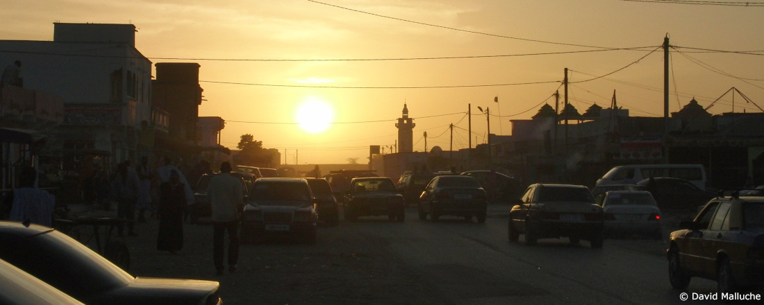 Sonnenuntergang Nouakchott Mauretanien